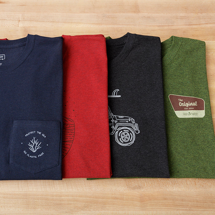 public-lands-t-shirt-l7 klean_shirt_all_designs_outlayed_lifestyle.jpg