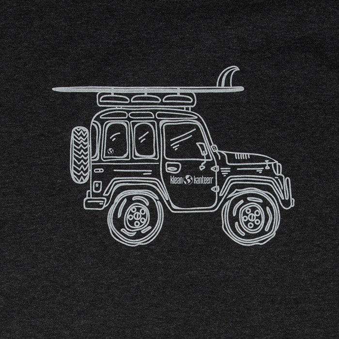 adventure-vehicle-t-shirt-b8 klean_shirt_jeep_front_closeup_lifestyle.jpg